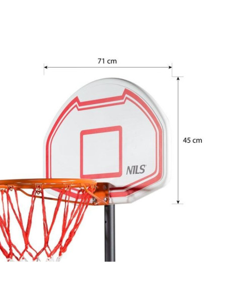 Kosz do koszykówki nils zdk018