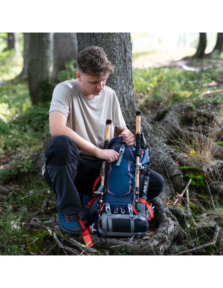 Nc1993 plecak turystyczny granatowy northlake 30l+10 nils camp