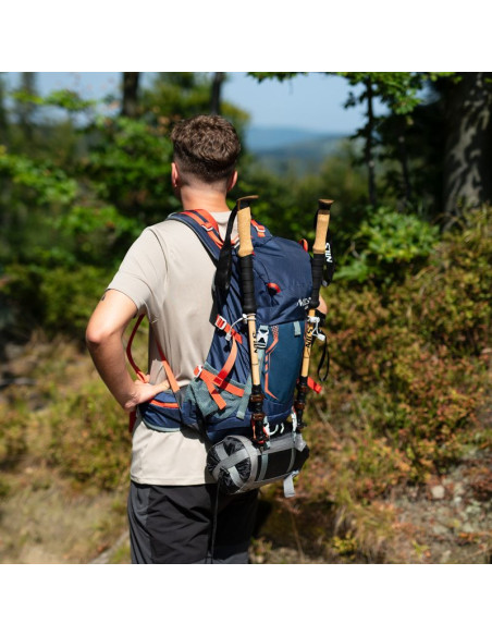 Nc1993 plecak turystyczny granatowy northlake 30l+10 nils camp