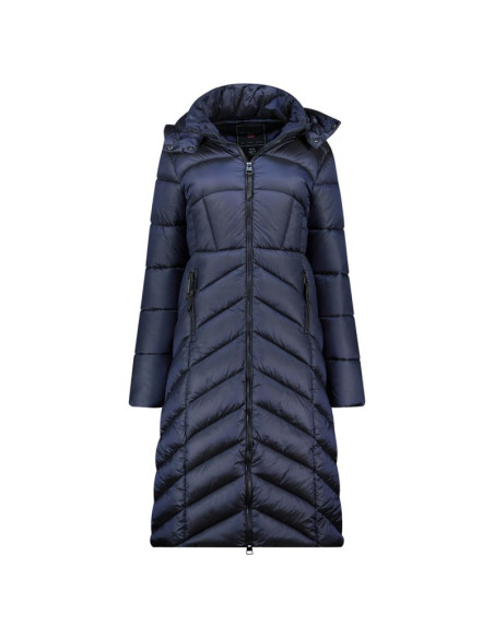Kurtka damska geographical norway blanche long navy db lady 0116 navy (wz5476f/gn-marine)