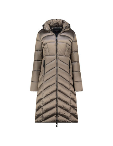 Kurtka damska geographical norway blanche long taupe db lady 0116 taupe (wz5490f/gn-taupe)
