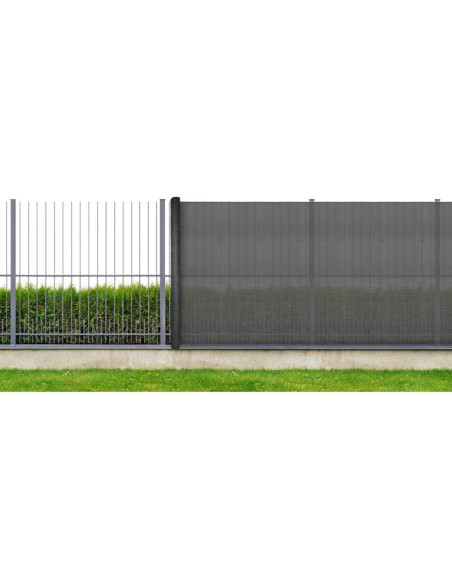 Siatka cieniująca 140g/m2 1.5x50m ciemno szara