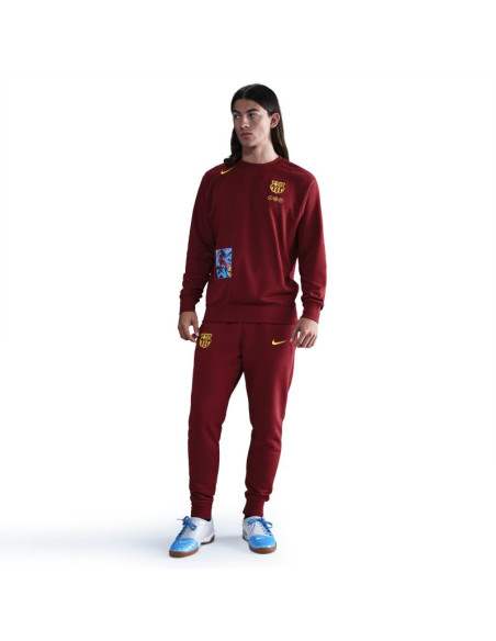 Bluza nike fc barcelona club crew fz1259-677