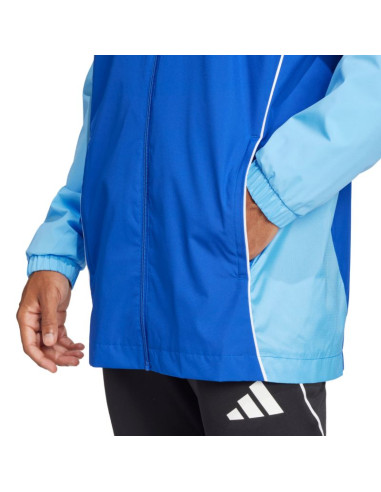Kurtka męska adidas tiro 25 competition all-weather niebieska ji8930
