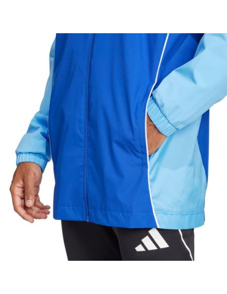 Kurtka męska adidas tiro 25 competition all-weather niebieska ji8930