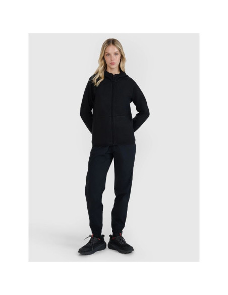 Bluza dresowa rozpinana z kapturem damska 4f 4fwss25tswsf1561-20s