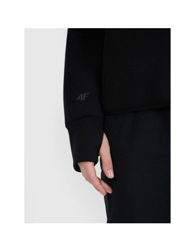 Bluza dresowa rozpinana z kapturem damska 4f 4fwss25tswsf1561-20s
