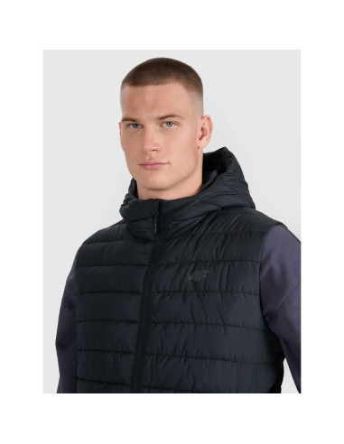 Bezrękawnik puchowy z wypełnieniem syntetycznym męski 4f 4fwaw25tvjam225-20s