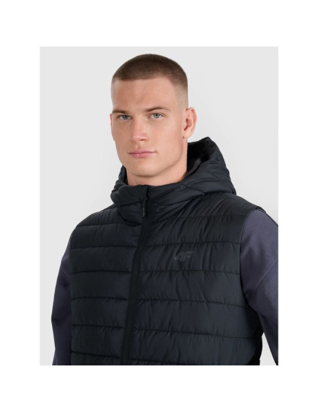 Bezrękawnik puchowy z wypełnieniem syntetycznym męski 4f 4fwaw25tvjam225-20s