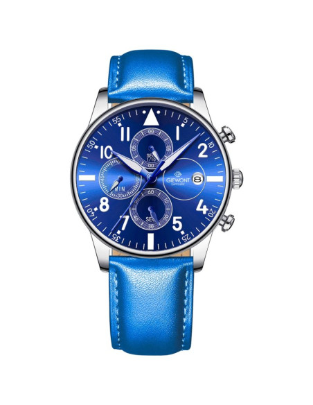 Zegarek męski giewont chronograph sapphire niebieski gw5630-a5