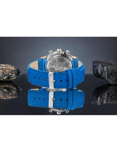 Zegarek męski giewont chronograph sapphire niebieski gw5630-a5