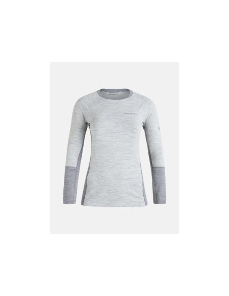 Koszulka termiczna peak performance w magic crew szary