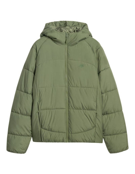 Kurtka puchowa męska 4f m0708 khaki 4fraw25tdjam0708 43s