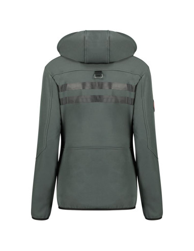Kurtka softshell geographical norway (wu8088f/gn d.grey/black)