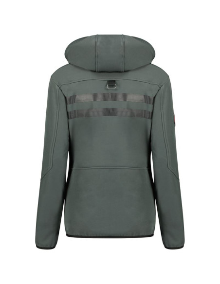 Kurtka softshell geographical norway (wu8088f/gn d.grey/black)