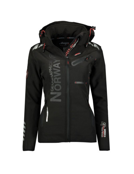 Lady softshell geographical norway reine black-black lady 2601 dbc black / black (ww7043f/gn black / black)/wu8088
