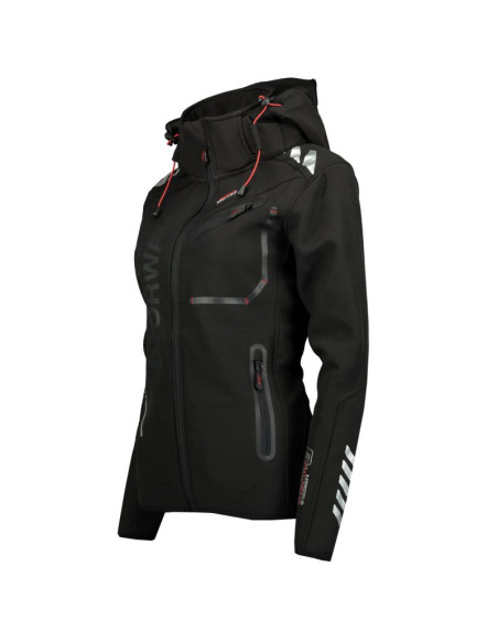 Lady softshell geographical norway reine black-black lady 2601 dbc black / black (ww7043f/gn black / black)/wu8088
