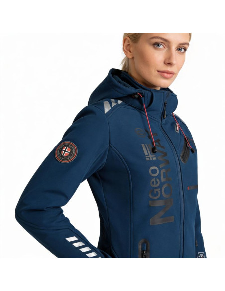 Kurtka softshell damska geographical norway reine assort b eo lady 007 navy / navy (wu8088f/gno-marine / marine)