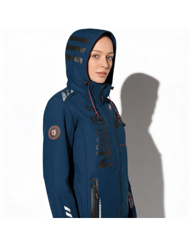 Kurtka softshell damska geographical norway reine assort b eo lady 007 navy / navy (wu8088f/gno-marine / marine)