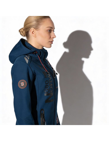 Kurtka softshell damska geographical norway reine assort b eo lady 007 navy / navy (wu8088f/gno-marine / marine)