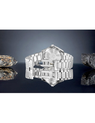 Zegarek męski giewont elegance sapphire srebrno niebieski gw5160-b3