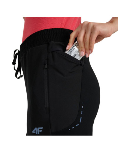 Spodnie damskie 4f fnk f0931 głęboka czerń 4fwaw25tftrf0931 20s