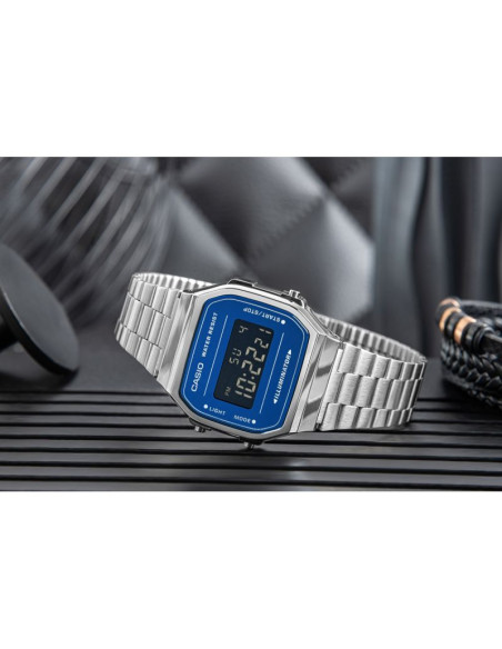 Zegarek męski casio vintage a168wem-2bef + box