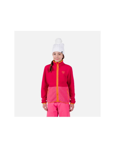 Bluza rossignol jr alltrack fleece różowy