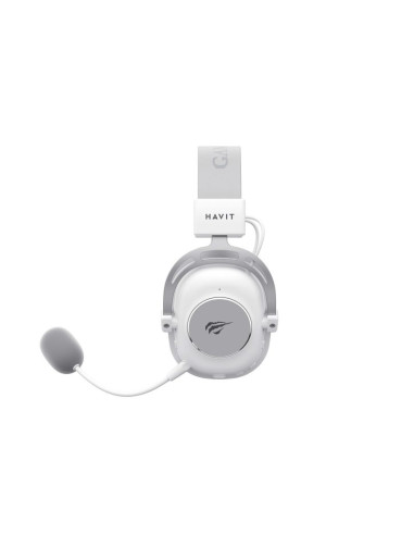 Słuchawki gamingowe havit 2.4g h2002yg biało-szary