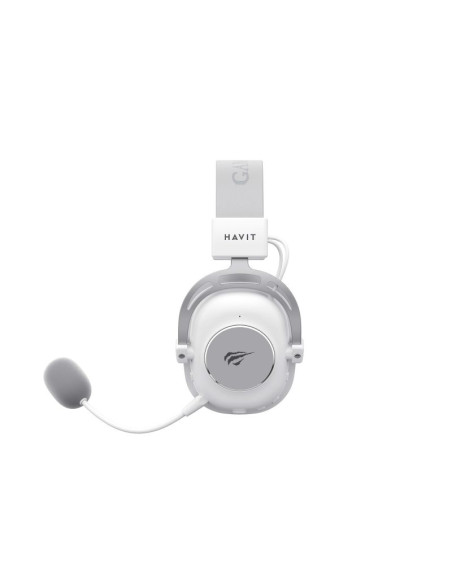 Słuchawki gamingowe havit 2.4g h2002yg biało-szary