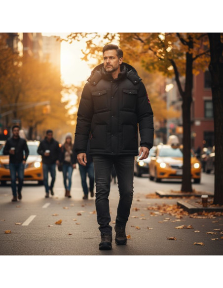 Kurtka męska geographical norway bareda db black men 096 black (wy3882h/gn-noir)