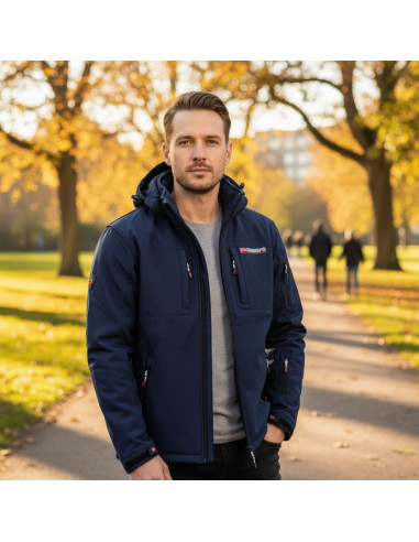 Geographical norway softshell tunar db navy men 009 (wy9170h/gn/navy)