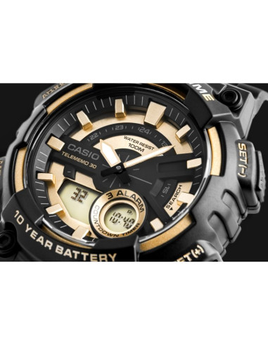 Zegarek męski casio aeq-110bw-9avdf + box