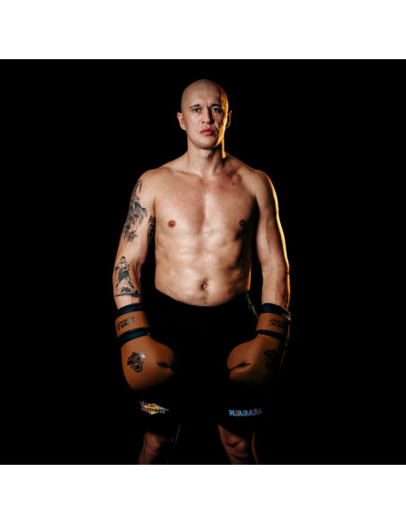 Rękawice bokserskie wielowarstwowe ze skóry - sovereign - legacy series | dbx bushido