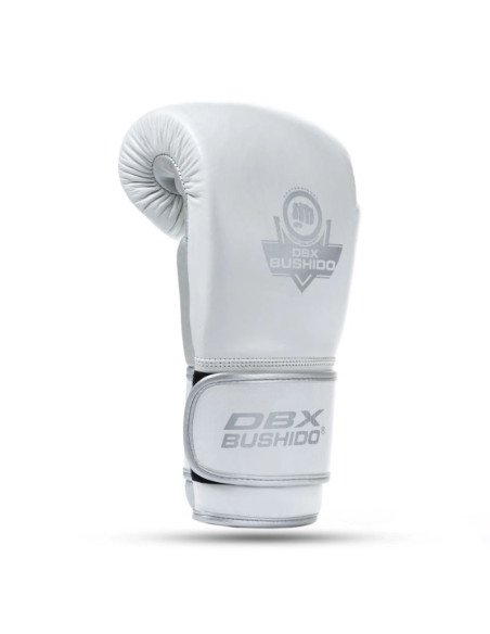 Rękawice bokserskie ze skóry naturalnej wielowarstwowe wypełnienie - platinum - legacy series | dbx bushido