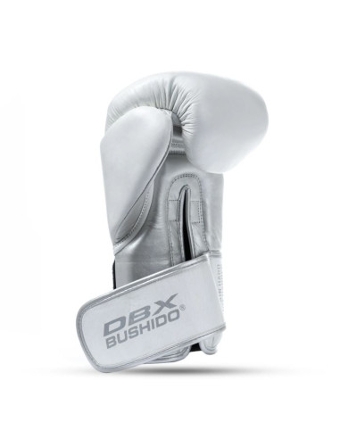 Rękawice bokserskie ze skóry naturalnej wielowarstwowe wypełnienie - platinum - legacy series | dbx bushido