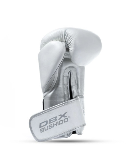 Rękawice bokserskie ze skóry naturalnej wielowarstwowe wypełnienie - platinum - legacy series | dbx bushido