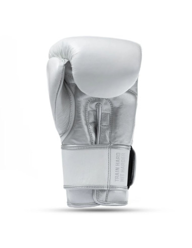 Rękawice bokserskie ze skóry naturalnej wielowarstwowe wypełnienie - platinum - legacy series | dbx bushido