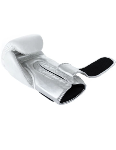Rękawice bokserskie ze skóry naturalnej wielowarstwowe wypełnienie - platinum - legacy series | dbx bushido