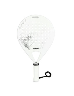 Virtufit rakieta padel control - biało-czarna