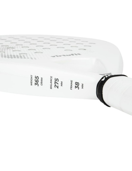 Virtufit rakieta padel control - biało-czarna