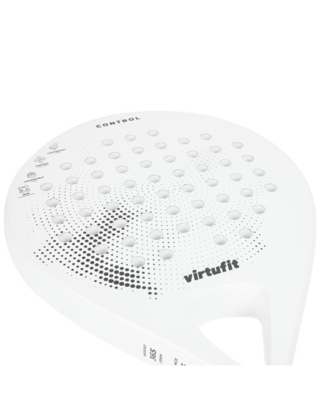 Virtufit rakieta padel control - biało-czarna