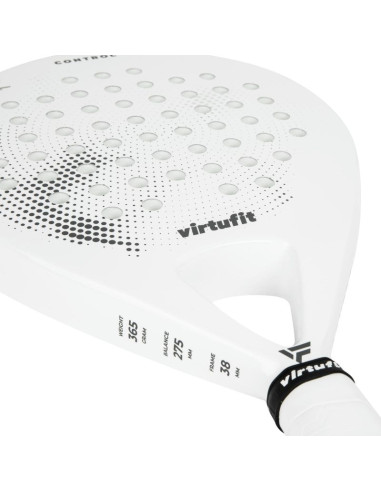 Virtufit rakieta padel control - biało-czarna