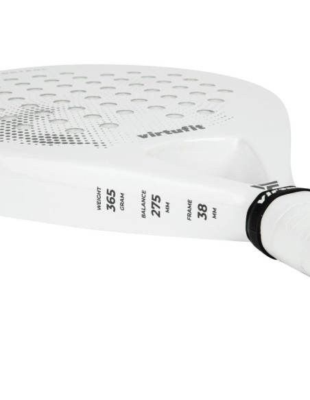 Virtufit rakieta padel control - biało-czarna