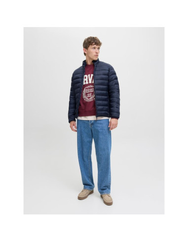 Jack&jones męska kurtka puchowa jjebradley light puffer collar noos 12280971 sky captin