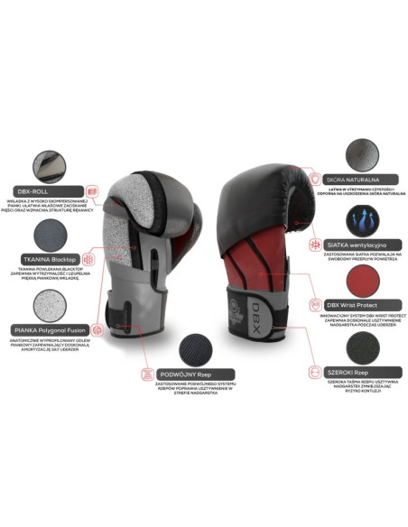 Rękawice bokserskie 10oz - hammer gold - legacy series