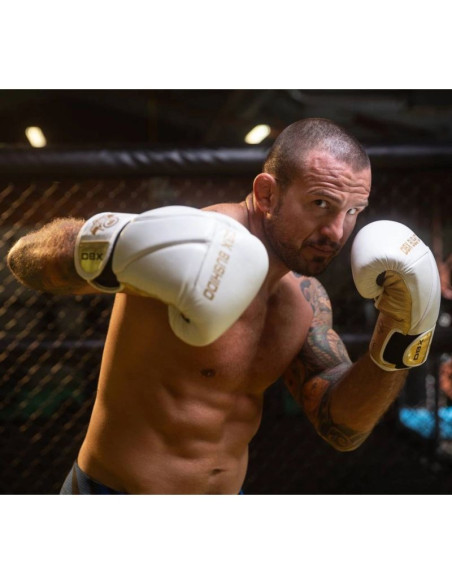 Rękawice bokserskie 8oz - hammer white - legacy series
