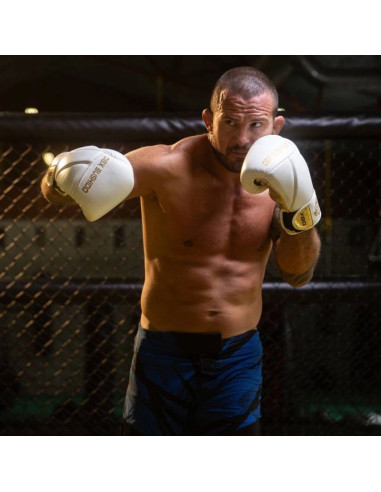Rękawice bokserskie 8oz - hammer white - legacy series