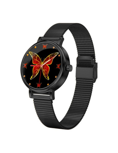 Zegarek damski rubicon smartwatch rnbe64-3 black