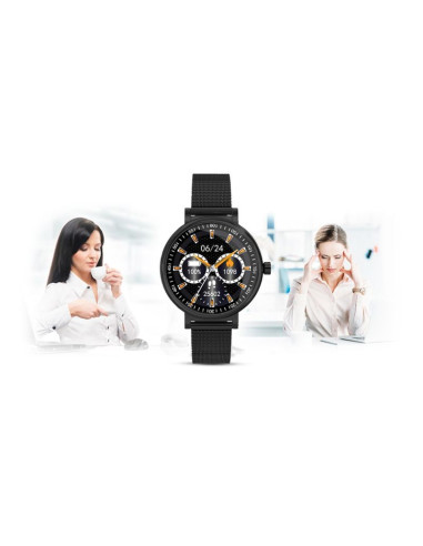 Zegarek damski rubicon smartwatch rnbe64-3 black